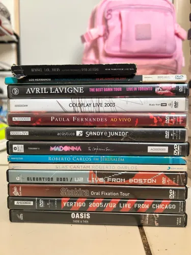 Dvd de filmes e músicas