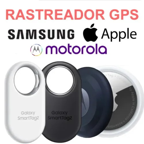 Rastreadores GPS Galaxy Smart Tag 2, Apple Air Tag 2, Moto Tag, Novos, Caixa, NF, Garantia