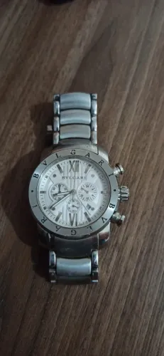 Relógio Masculino Bvlgari Cronógrafo Bb38wssdch