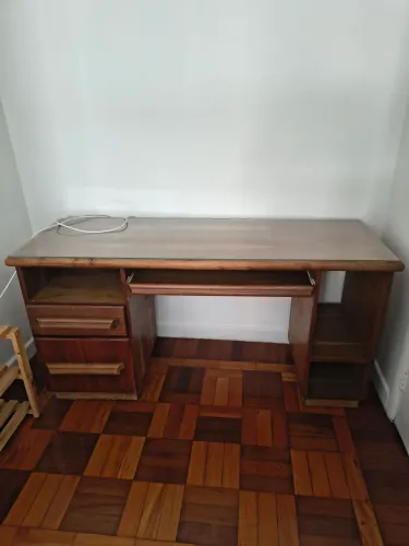 Escrivaninha computador madeira maciça