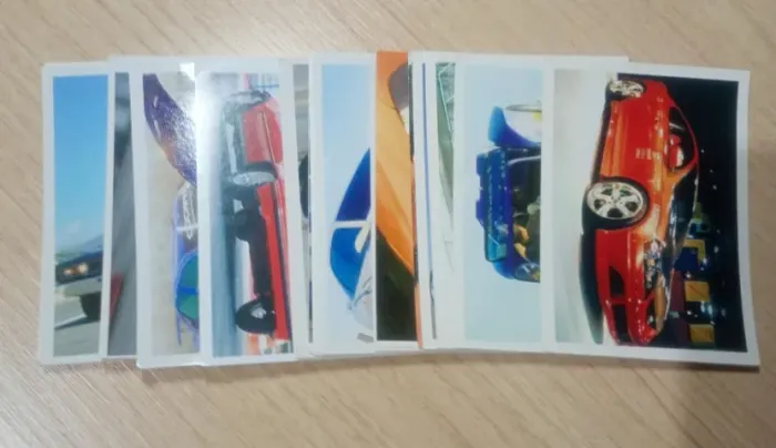 Lote com 37 figurinhas - álbum Hot Car ( Panini 2005)
