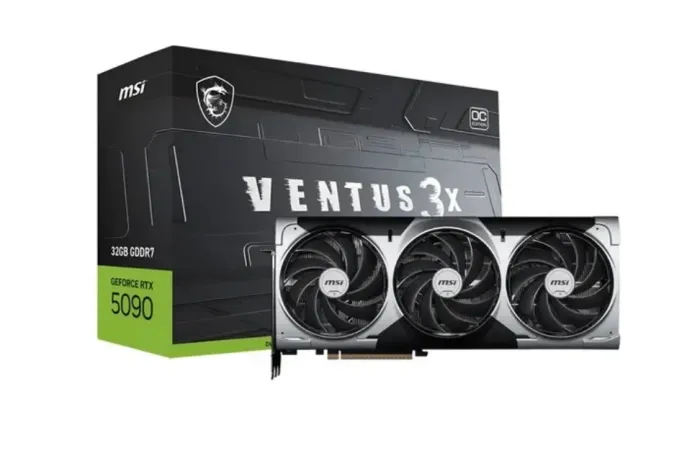 MSI GeForce RTX 5090 Ventus 3X OC 32GB GDDR7 - NOVA LACRADA