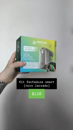 Fechadura smart positivo
