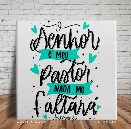 Azulejo Personalizado 15X15 Religioso 
