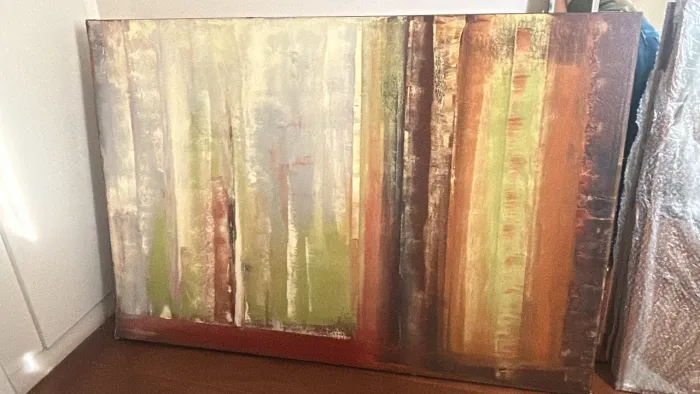 Quadro Abstrato Grande 147x100 cm | Arte Decorativa Moderna