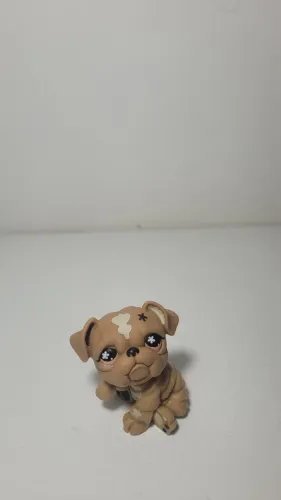 Boneco Bulldog Littlets Pet Shop