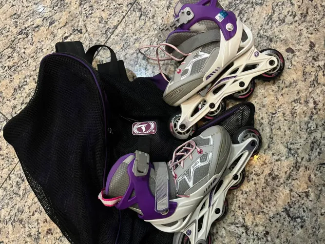 Patins infantil marca Oxelo tam.32/35