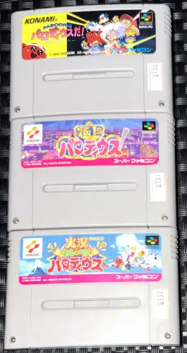 Trilogia Parodius Original SFC SNES Super Famicom