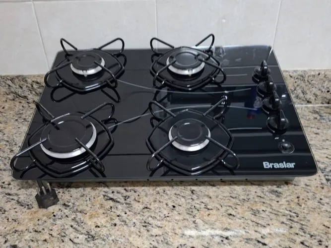 Cooktop 4 bocas a gás