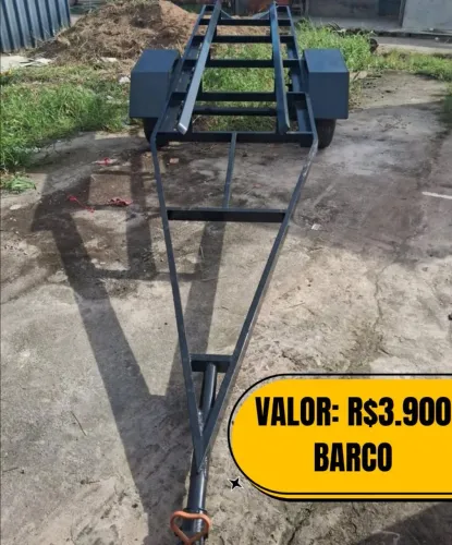 Carretinha barco zero km