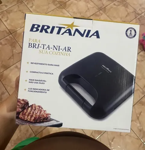 Sanduicheira/grill Britânia