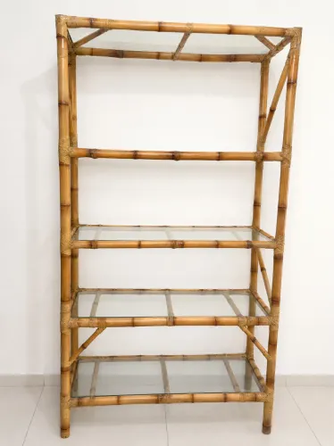 Prateleira estante de Bambu