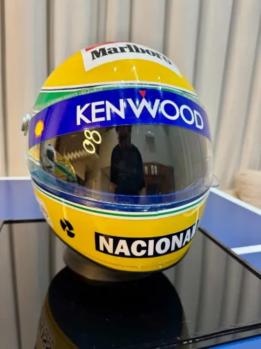 Capacete Tributo Ayrton Senna - Formula 1