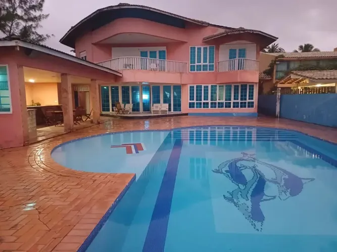 PORTO DE GALINHAS - Casa com 800 m² 6 suítes, piscina e área gourmet mobiliada