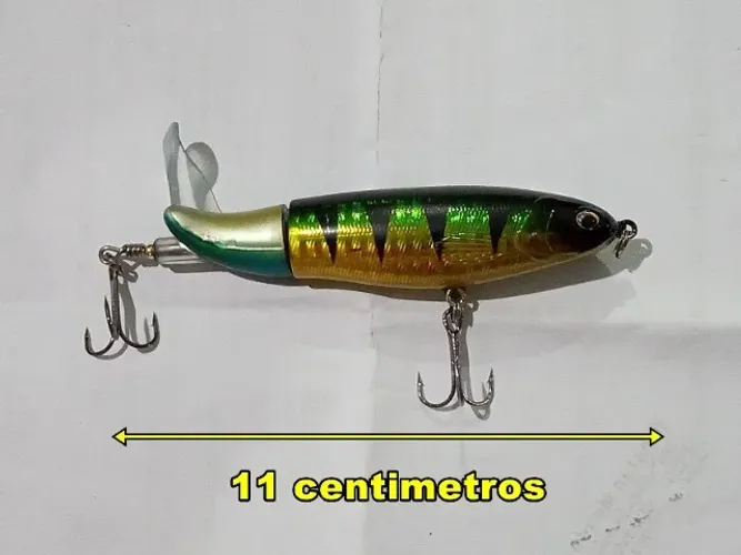 isca artificial com helice 11cm