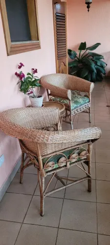 Conjunto para varanda em Rattan - São Paulo