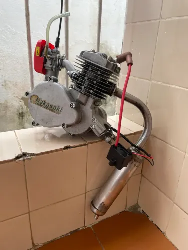 Vendo kit motor de motorizada 80cc com nota, completo nada para fazer. Olhe a descrição!!