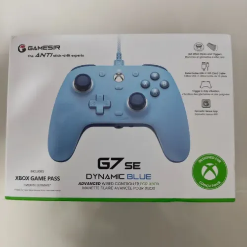 (NOVO) Controle Gamesir G7 SE Dynamic Blue (Xbox, PC, Mobile) NOVO, SEM USO!
