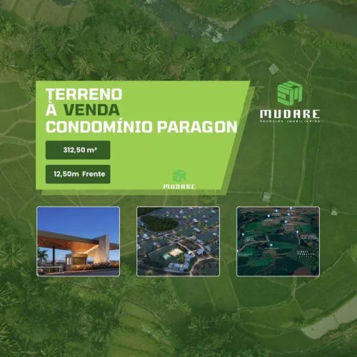 Terreno 312m² à Venda | Condomínio Terras de Paragon Belver | Parque Universitário - Franc