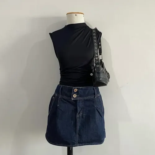 Saia jeans le Lis Blanc