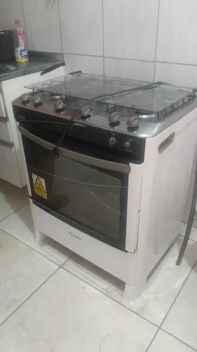 Fogão Esmaltec 5 Bocas com Acendimento Automático - Excelente Estado