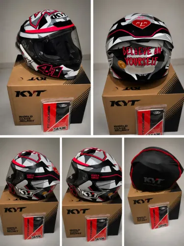CAPACETE KYT TT COURSE ALEIX ESPARGARO 18