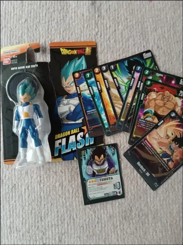 Colecionável Dragon Ball Super - Vegeta Super Saiyajin Blue (Original - Novo) Bandai Namco