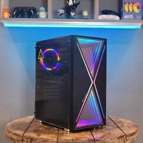 Ryzen 5 3600, RX 5600 XT 6GB, 16GB RAM, NVMe 256GB + HD 1TB, A320, 600W