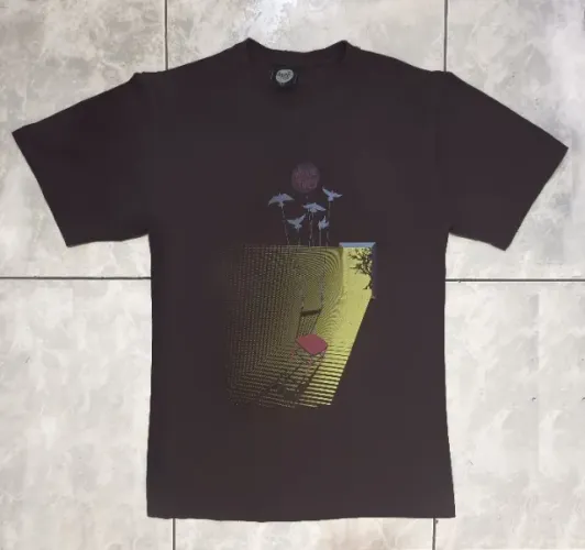Camiseta Reverbcity x Arcade Fire Marrom - Tam. G