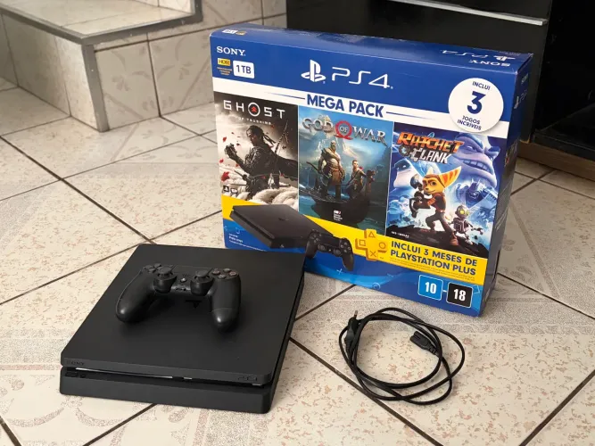 PS4 Slim 1TB (v11.02) Para Desbloqueio