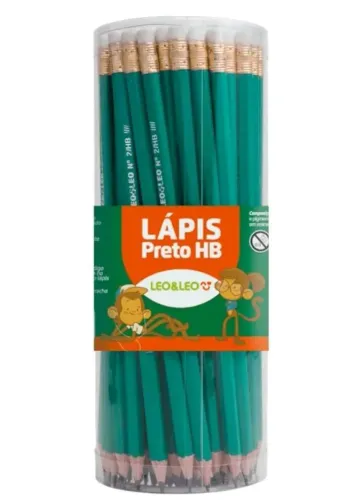 Lápis com borracha