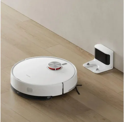 Robô Aspirador Xiaomi S40 Inteligente Aspira Passa Pano App - Branco