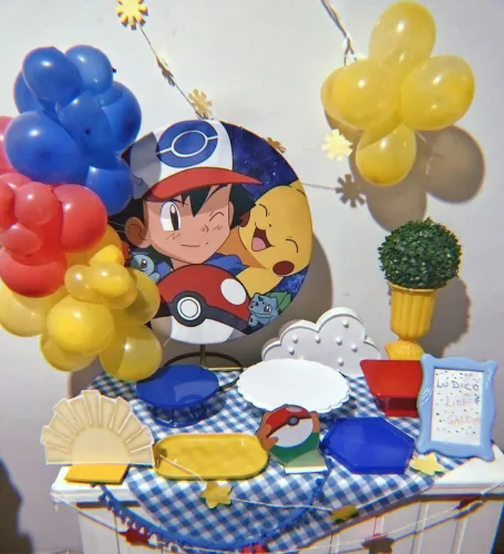 Mini pegue e monte festa na mesa