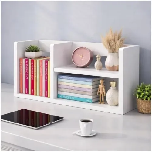 Mini estante porta livros