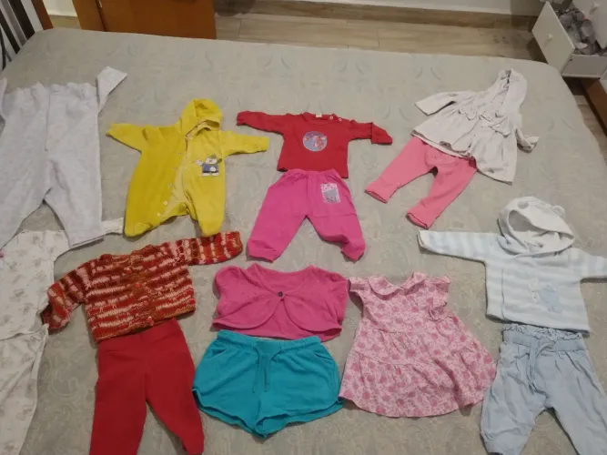Lotinho bebê diversas peças