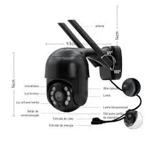 Camera de Segurança Wifi? Visão Noturna? Monitor? Icsee, Security
