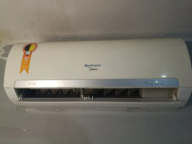Ar-condicionado Marca: Springer Midea<br>?Modelo da Unidade Interna (Evaporadora): 42MACA09S5
