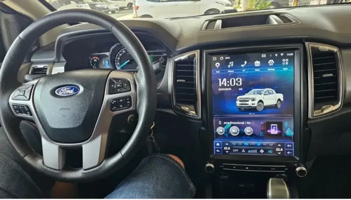 Vendo Kit Multimídia Tesla Ford Ranger Uppertech + Carplay + 4g