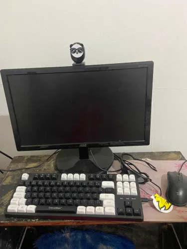 Rx 550, Ry 3 3200g , 8gb ram 200gb,ssd 1tb hd,  Gabinete aquário, mouse red dragon