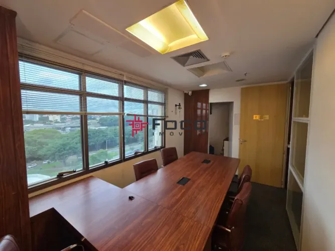 Condomínio Sun Tower - Sala mobiliada com 39m² - Jardim Aquarius