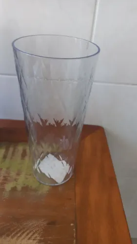 Vaso plástico - 26x11,5 cm - NOVO