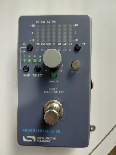 Pedal Equalizador Programável Source Audio