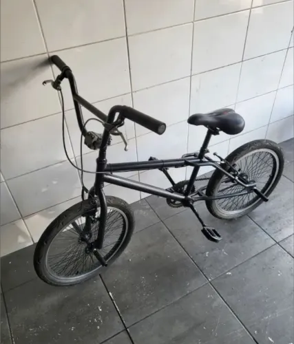 bicicleta bmx cromoly ALL Black revisada