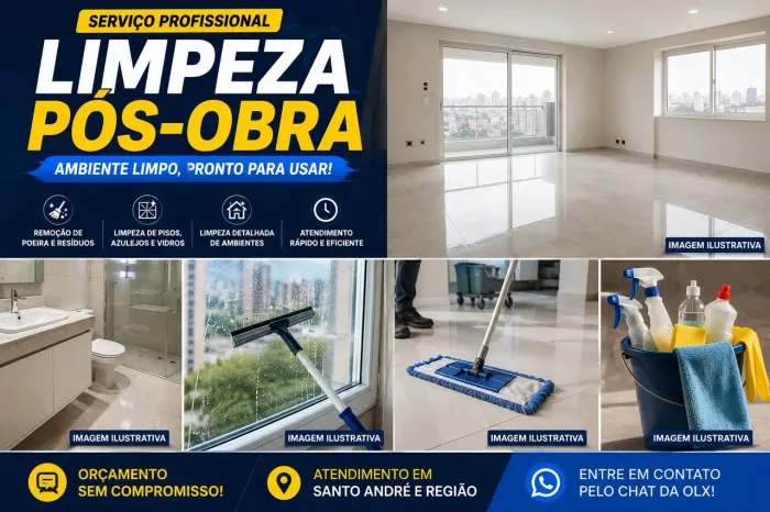 ? LIMPEZA PÓS-OBRA PROFISSIONAL | ORÇAMENTO SEM COMPROMISSO ?
