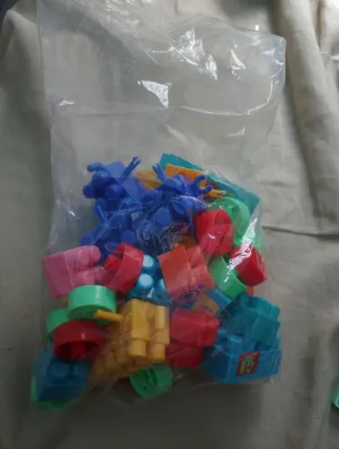 Brinquedos de construção com rodas 20 peças