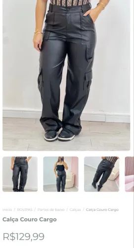 Calça nova, na etiqueta