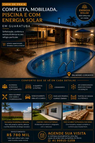 casa coroados mobiliada