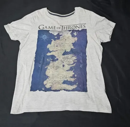 Camiseta Game of Thrones Cinza Série HBO