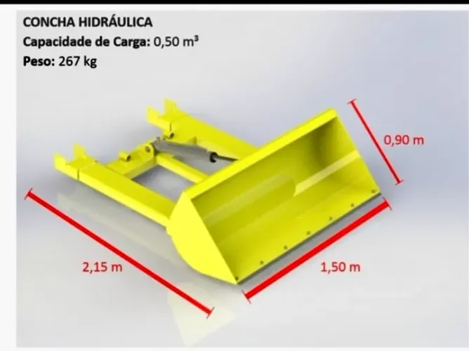 CONCHA PARA EMPILHADEIRA 