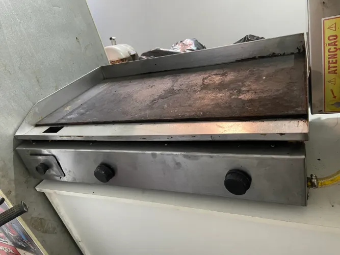 Chapa Industrial a gás
